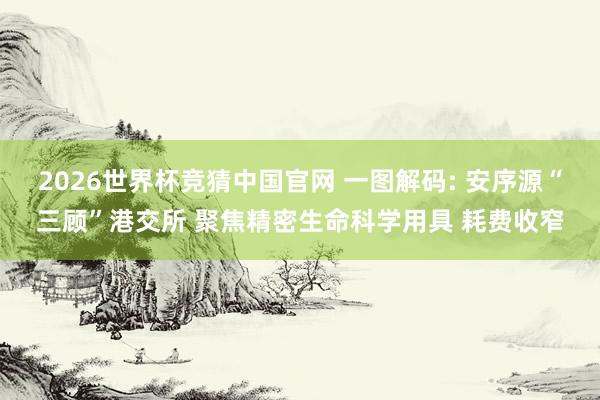 2026世界杯竞猜中国官网 一图解码: 安序源“三顾”港交所 聚焦精密生命科学用具 耗费收窄